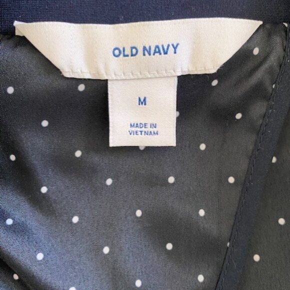 NWOT OLD NAVY Blue Stretch Knit Blazer Jacket Medium - Picture 10 of 12